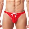 Adigau Slip da nuoto da uomo sexy a vita bassa slip da bagno elastico con coulisse costumi da bagno ad asciugatura rapida costume da bagno casual da spiaggia slip bikini slip estivi surf costumi da