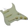 Dopro - Battipenna per chitarra precaricato con pickup Wilkinson, precablato ST, per Fender Stratocaster FD prodotta negli USA/Messico, colore bianco invecchiato