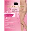 Golden Lady Benessere & Bellezza - Autoreggente 70Den 15-17mmHg Taglia 3M Nero