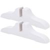 Kichvoe Supporto in Legno per Pannelli Divisori 2 Pezzi Base Robusta per Paraventi Pieghevoli Piedini Stabili per Casa Ufficio Dimensioni 11.22X2.83X1.38In