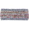 Pachamama Fascia scaldaorecchie da donna in lana/mohair, foderata a mano, a righe, multicolore, taglia unica, commercio equo e solidale