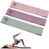 Griwuut Fasce di resistenza antiscivolo in tessuto con 3 livelli di forza per glutei, fianchi, gambe, yoga, pilates, fitness, allenamento, uomini e donne