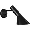 Louis Poulsen - Lampada da parete AJ - Nero - Acciaio - Designer Arne Jacobsen
