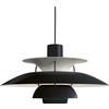 Louis Poulsen - Sospensione PH - Nero - Alluminio laccato - Designer Poul Henningsen