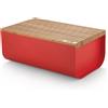 Alessi - Portapane Mattina - Rosso - Bambù - Designer Big Game