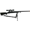 WELL Carabina a molla lungo raggio da softair MB03BB nera, con bipiede e ottica 3-9x40 - Well