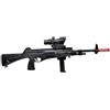 ROYAL Fucile a molla completo di red dot e torcia (luce blu)