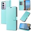 KKEIKO Cover per Oppo A80 5G / Oppo A3 Pro, Antiurto Custodia in PU Pelle con Blocco RFID, Magnetico Protettiva Cover per Oppo A80 5G / Oppo A3 Pro, Verde