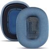 umvowuxa Cuscinetti auricolari di ricambio per cuffie AirPods Max, con comodo panno a rete e spugna elastica in memory foam (celeste)