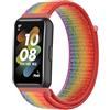 Cinturino Elastico In Nylon Per Huawei Band 7 - Ricambio Morbido, Regolabile (140-250 Mm) - 2