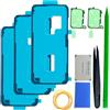 iStable Adesivo Cover Posteriore Compatibile con Samsung Galaxy S20+ Plus Nastro di Ricambio Pre-Tagliato per Sportello Batteria, Kit Colla Biadesiva SM-G985F/DS, SM-G986F/DS (Confezione da 3)