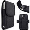 Yowfond Marsupio universale per iPhone 16 15 14 13 12 Pro Max 7 8 Plus, Samsung Galaxy S21 FE S25 S24 S23 S22 S21 S20 FE (L), custodia per cellulare