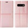 OKZone Cover per Samsung Galaxy S10E, Cover a Libro Samsung S10E, Custodia in Pelle Samsung S10E Magnetica [Portafoglio] Custodia Silicone TPU Antiurto,Funzione Supporto Slot Schede (Rosa)
