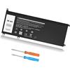 VNYUNQWE 56WH 33YDH Batteria di Ricambio per Laptop per Dell Inspiron 17 7000 7786 7779 7773 7778 G3 3579 3779 G5 5587 G7 7588 15 7577 Latitude 13 3380 14 3490 15 3590 3580 99NF2 P72F P30E 81PF3