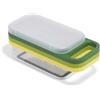 Joseph Joseph Multi-Grate Set Grattugia 3-in-1 con Zester e Contenitore per Formaggio, Verdure e Scorza di Agrumi