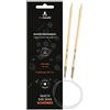 myboshi Ferri circolari, lunghezza corda 80 cm, acero, corda intercambiabile, legno proveniente da foreste sostenibili, sensazione di maglia liscia e lussuosa marrone, 4,0 mm