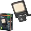 OSRAM Faretto da Esterno con Sensore ENDURA Flood 30W 3000K Grigio IP65