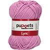 Puppets Lyric, spessore: 8, imballaggio: 50 g, lunghezza: 70 m Violett Crochet Thread