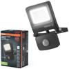 OSRAM Faretto da Esterno con Sensore ENDURA Flood 20W 4000K Grigio IP65
