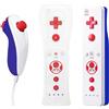 QUMOX Motion Plus Controller Remote + Nunchuk per Nintendo Wii Toad Ver.