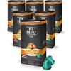 Der-Franz Capsule di caffè compatibili Nespresso, 6 x 10 Capsule, aromatizzato alla Nocciola