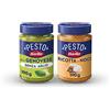 Barilla Sugo Pesto alla Genovese senza Aglio con Basilico Fresco Italiano e Parmigiano Reggiano Dop, senza Glutine, 190g + Barilla Sugo Pesto Ricotta e Noci alla Siciliana, senza Glutine, 190g