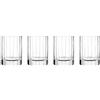 Luigi Bormioli Bormioli Luigi 7540471 Luigi Bormioli Bach-Set di 6 Bicchieri Bassi, in Cristallo Trasparente, 8,25 x 8,25 x 9,7 cm, 4 unità (Confezione da 1)