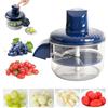 cimsfcor Sbucciatrice elettrica per uva, 3 in 1 Automatico Automatico Piccolo Frutta Peeling Strumento Peeler Macchina per Uva Aglio Pomodoro Datteri Prugne Olive