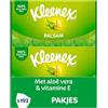 Kleenex Balsam - Astuccio per fazzoletti in carta, balsamo, calendula, 16 confezioni da 12 custodie
