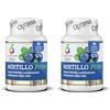 Colours of Life Mirtillo Puro - Integratore Mirtillo nero per il benessere della vista - Microcircolo e capacità visiva - Senza Glutine e Vegano, 60 capsule vegetali