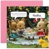 Central 23 Biglietto Auguri Vodka Tema Cartolina Spiritoso What's It Called Again? Funny Bunny Tea Party Idea Regalo Con Adesivi