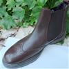 Made in Italy STIVALI UOMO PELLE 42 STIVALETTI BEATLES Chelsea