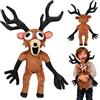 TaiXinYuly Kouipoie 99 Nights In The Forest - Peluche a forma di cervo,Il cervo cattivo di peluche dal gioco,Morbido Peluche per Bambini e Adulti，regalo di peluche per Halloween e compleanni.(45,2 cm)