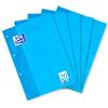 Oxford 100050354 - Block notes in formato A4, lineatura 20, in bianco, 50 fogli, confezione da 5 pezzi, colore: Blu