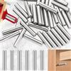 toauo 25pz Spina Centraggio 6 mm x 40 mm Cilindrica Perno , in Acciaio Inox 304 per Posizionamento e Collegamento Preciso di Prodotti in Legno, Spina Centraggio Perno di Supporto