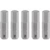 QUARKZMAN 5pz Punte Cacciavite Esagonali H6.0 1/4 Attacco Esagonale 25mm/1 Lunghezza Testa Esagonale Magnetica in Acciaio S2 Punte Cacciavite
