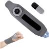 Ysislybin Massaggiatore EMS per Polso Senza Fili, Wrist Massager con Calore | 6 Modalità 19 Intensità, Massaggiatore Supporto per Polso Sinistro/ Destro per Tendinite e Sindrome del Tunnel Carpale