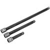 Sealey AK7691 wobble/rigid extension bar set, rosso, 3/20,3 cm Square Drive