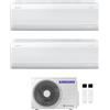 Samsung Modello "WINDFREE ELITE S2" 2025 AR70F09CAAWNEU AR70F09CAAWNEU AJ040TXJ2KG Climatizzatore Dual Split Parete BTU 9+9
