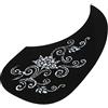 Drfeify Battipenna per Chitarra, 40/41 Pollici 2 Pezzi Pickguard Pick Guard Sticker per Accessorio per Chitarra (Forma a Goccia)(Vite d'Argento)