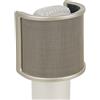 Geekria for Creators Mic Metal Pop Filter, copertura per parabrezza con rete metallica e filtro in schiuma,compatibile con Audio-Technica AT2020, FIFINE K669B, Rode NT-USB (taglia S/nichel)