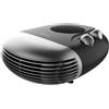 Cecotec Riscaldatore elettrico a basso consumo ReadyWarm 2000 Max Horizon Black. Termoventilatore da 2000 W, 3 modalità, termostato regolabile, uso semplice, area di copertura 20 m2, nero