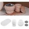 HNLMZ Stampi in Silicone per Resina,Stampi in Resina Vassoio,Stampo in Resina da Colata DIY,Stampo Resina Epossidica Vassoio per la Produzione di Artigianato