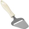 Olivia Affetta formaggio in acciaio inox con manico PP Avorio 21x7,3cm