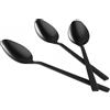 Olivia Cucchiaini da dessert 15cm in acciaio inox 18 10 finitura opaca 3 pezzi