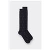 Intimissimi Calze Lunghe In Cotone A Fantasia Blu
