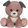 Gipsy Toys - Peluche cane Puppy Eyes Pets - 40 cm - Rosa Polvere e Grigio