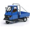 NewRay Ape Piaggio 68037-50 Cross Country Fedele Riproduzione, Scala 1:18, Die Cast, Blu