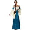 Atosa Costume Dama Medievale XS