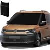 MaxEarn Per VW Caddy Auto Parabrezza 600D Impermeabile Parasole Frontale Termometri, Blackout Anti-UV/Frost/Ice/Polvere Wrap Cover per VW Transporter